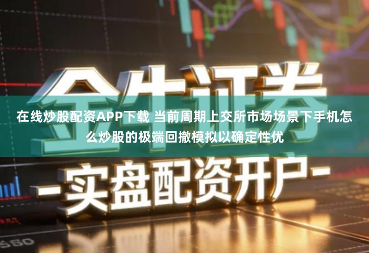 在线炒股配资APP下载 当前周期上交所市场场景下手机怎么炒股的极端回撤模拟以确定性优